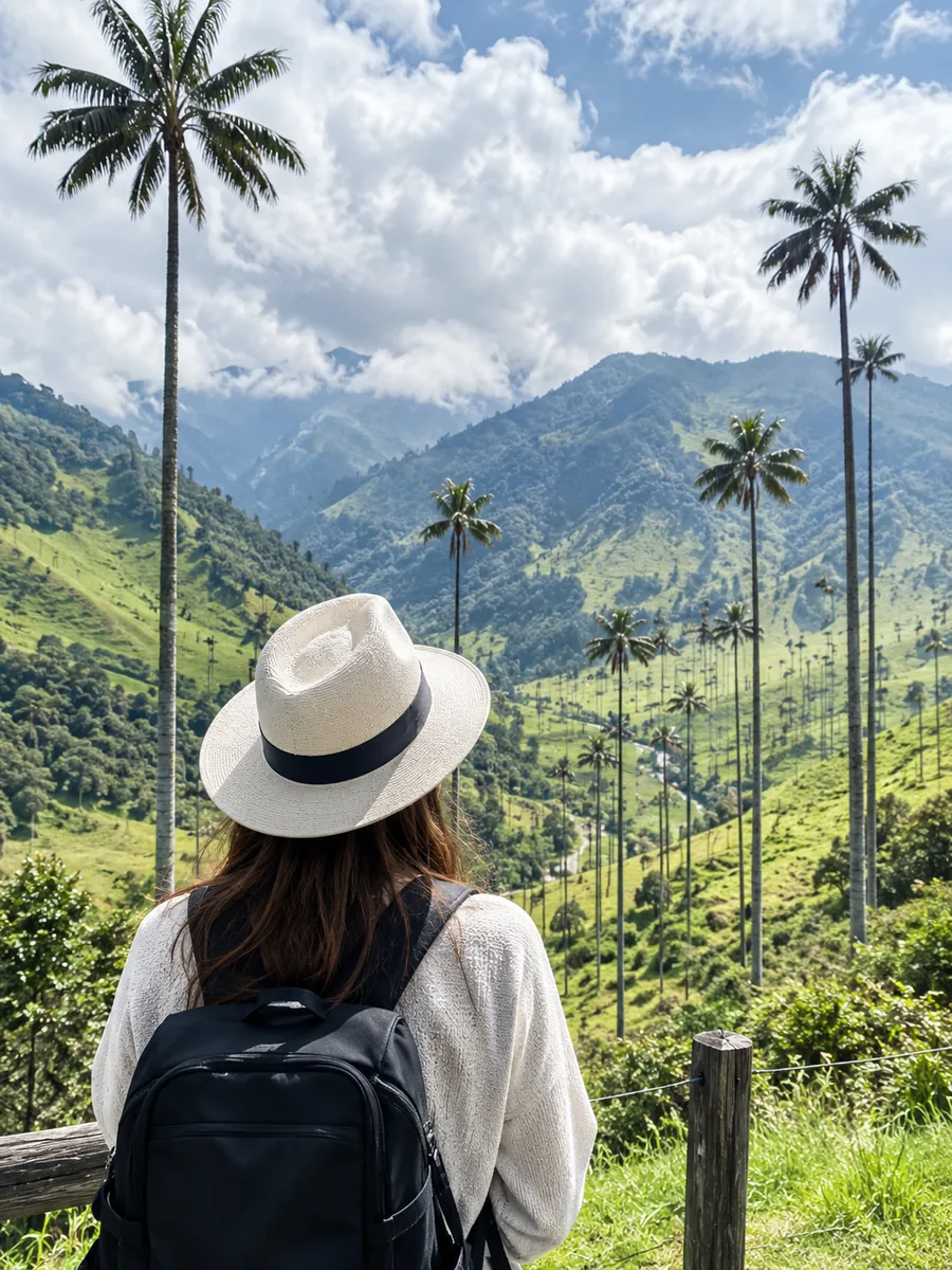 Aussicht im Cocora-Tal